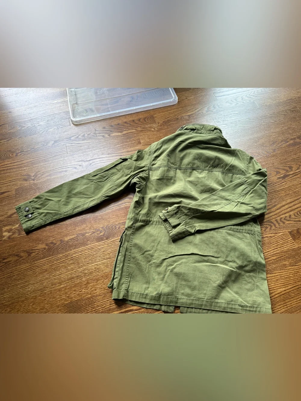 J. Crew Factory Olive Utility Field Jacket